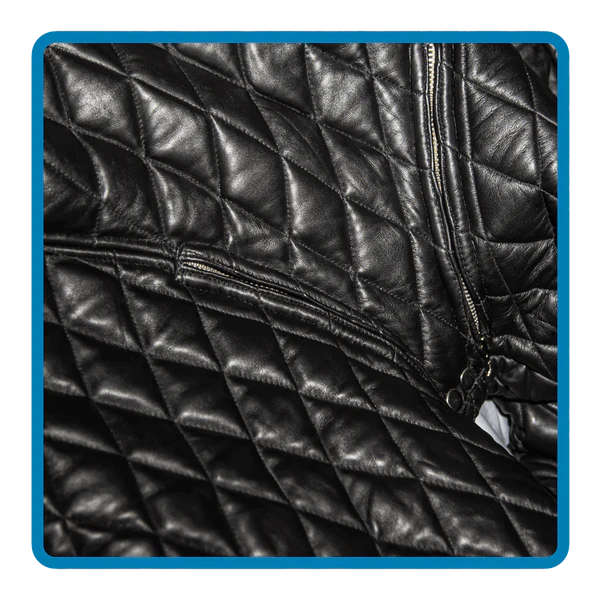 Quilted Bondage Suit All Black