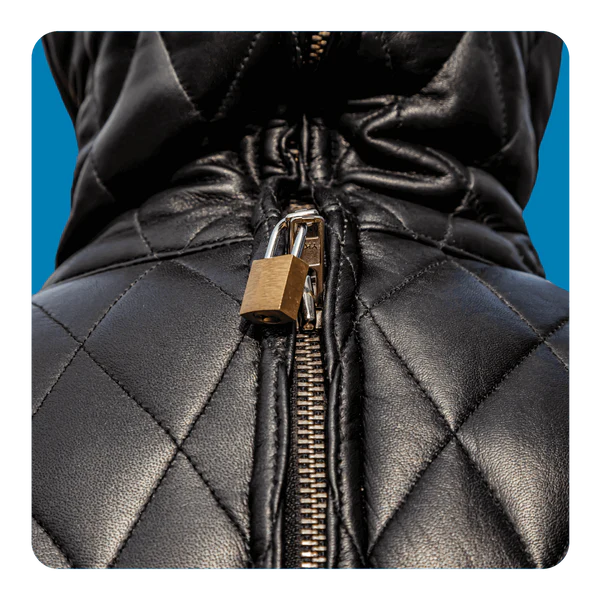 Quilted Bondage Suit All Black